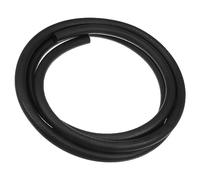 X AUTOHAUX 300cm 10mm Coche Flexible Recto Calefacción Radiador Manguera Goma Negro