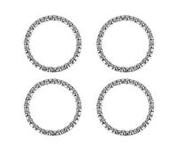 X AUTOHAUX 4Pcs 40mm Manivela Rodamientos Rueda Bicicleta Rodamiento Retenedor para Bicicleta