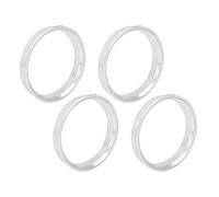 X AUTOHAUX 4Pcs 60.1 a 54.1 mm Aluminio Aleación Coche Cubo Centrado círculos Anillos de Centrales