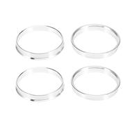 X AUTOHAUX 4uds OD 64.1mm a ID 60.1mm Aluminio Aleación Coche Cubo Centrados círculos Anillos de Centrales