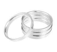 X AUTOHAUX 4uds OD 70.1mm Aluminio Aleación Coche Cubo Centrado Anillos 65,1 mm Anillos de Centrales