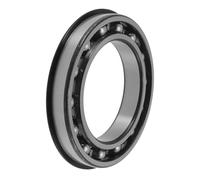 X AUTOHAUX 6019NR Rodamientos De Bolas De Ranura Profunda 3.74"x5.71"x0.94" Tipo Abierto P6 Lubricados 1 Pc Coche Scooter Patineta Rueda Universal Tono Plateado