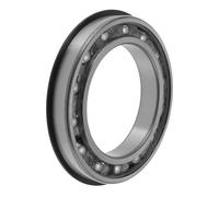 X AUTOHAUX 6020NR Rodamientos De Bolas De Ranura Profunda 3.94"x5.91"x0.94" Tipo Abierto P6 Rodamientos Lubricados 1 Pc Rueda De Coche Scooter Patineta Universal Tono Plateado