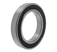 X AUTOHAUX 6022VV Rodamientos De Bolas De Ranura Profunda 4.33"x6.69"x1.1" P5 Doble Sello De Goma Lubricado 1 Pc Coche Scooter Patineta Rueda Universal Tono Plateado Negro