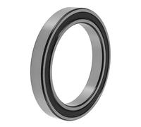 X AUTOHAUX 6919VV Rodamientos De Bolas De Ranura Profunda 3.74"x5.12"x0.71" P5 Doble Sello De Goma Lubricados 1 Pc Rueda De Coche Scooter Patineta Universal Tono Plateado Negro