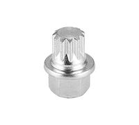 X AUTOHAUX ABC1/11PT - Tuerca de bloqueo de rueda de coche, antirrobo, llave de extracción de tornillos para VW y Audi