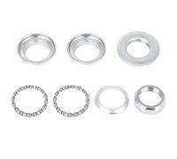 X AUTOHAUX Acero Bicicleta Cartridge Headset Roscado Montaña Cartridge Headset Sellados Rodamientos Juego