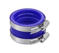 X AUTOHAUX Adaptador de carburador azul de 45 mm, interfaz de arranque de tubo de admisión, 1 unidad