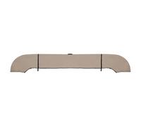 X AUTOHAUX Bimini - Funda de almacenamiento para maletero de marco cuadrado con agujero de luz de popa, impermeable, bolsa de almacenamiento con 2 correas fijas, poliéster 600D, 91-96 pulgadas de