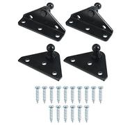 X AUTOHAUX Coche Gas Resorte Montaje Soporte Negro Juego de 4