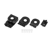 X AUTOHAUX Coche Lateral Izquierdo Faro Foco Delantero Soporte Lengüeta Reparación Kits 4F0998121
