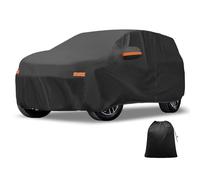X AUTOHAUX Cubierta de Coche Impermeable para Exteriores, protección contra el Sol, la Lluvia, la Nieve, el Granizo, con Cremallera Lateral Izquierda, película de Aluminio para Volvo XC40