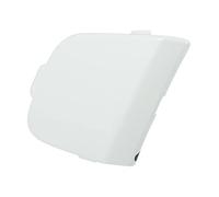 X AUTOHAUX Cubierta del gancho de remolque del parachoques delantero del coche BM5117A989 para Ford Focus MK3 2012 2013 2014 gancho de remolque tapa tapa tapa remolque blanco
