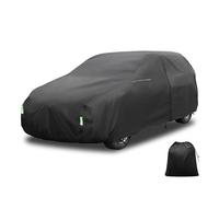 X AUTOHAUX Funda Impermeable para SUV de 182 a 190 Pulgadas, protección para Todo Tipo de Clima, Anti-UV, Resistente al Viento, Cremallera Lateral Izquierda y Bolsillos para Espejo, Cubierta