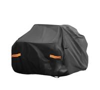 X AUTOHAUX Funda para cuatrimoto Honda TRX450R impermeable de 4 ruedas para Honda TRX450R, protección de almacenamiento de lluvia y sol al aire libre, tela Oxford 210D, color negro