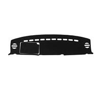 X AUTOHAUX - Funda para salpicadero de Coche, Antideslizante, Color Negro, 145 x 35,5 cm