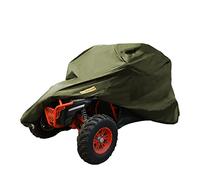 X AUTOHAUX Funda UTV impermeable para todo tipo de clima, 210D, verde militar, 2 plazas, para Polaris RZR para Ranger para Can-Am Defender para Honda Pioneer accesorios UTV lado a lado