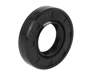 X AUTOHAUX Goma Doble Labio TC Aceite Eje Sello Métrico 18x35x7mm | Cubierta de Caucho Nitrilo, para Coche Máquinas Hidráulicas Neumáticas