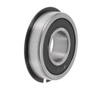 X AUTOHAUX Rodamientos Rígidos De Bolas 62/22NR2RS 0.87"x1.97"x0.55" P6 Doble Sello De Goma Lubricados 1 Pz Universal Para Coche Scooter Patineta Rueda Negro