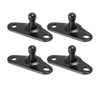 X AUTOHAUX Soportes Montaje Pernos Bola 10mm 4Uds Para Puntales Gas