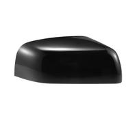 X AUTOHAUX Tapa de repuesto para espejo retrovisor derecho de coche, color negro, para Land Rover, Range Rover, Sport, Discovery, cubierta protectora de espejo para decoración exterior
