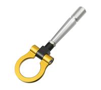 X AUTOHAUX Tono de Oro de aleación de alupara Minio Redondo Delantero Trasero Parachoques de Tornillo para Nissan GTR R35 2009-up
