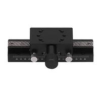 X Axis Linear Slide Stage HC30 - A100 | Aluminum Alloy Dovetail Manual Trimming Platform | 40mm Stroke, 0.01mm Accuracy for Optical/Measuring/Semiconductor Equipment