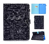 X-Best - Carcasa para Samsung Galaxy Tab A 9.7 (SM-T550/T551/T555), Funda de Piel sintética con función Atril para Samsung Galaxy Tab A 9.7 (Ecuación)