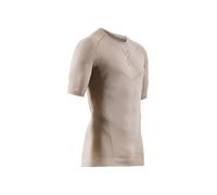X-Bionic Camiseta de Manga Corta XCEED Run para Hombre - Camiseta de Running de Alto Rendimiento Ideal para Entrenar y Correr - Regulación térmica Avanzada y diseño Duradero - Arena/Arena Oscuro, L