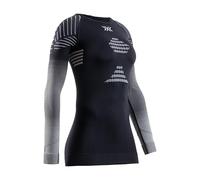 X-Bionic Camiseta de Manga Larga Invent FX para Mujer - Termorregulación y Rendimiento - Sistema 3D Bionic Sphere - Tecnología Retina - Ideal para Deportes de Invierno - X Negro/Gris/Gris Claro, L