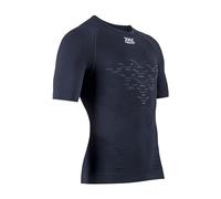 X-Bionic Camiseta Ligera de Cuello Redondo para Hombre Energizer 4.0 - Mejora tu Rendimiento Deportivo con la tecnología de refrigeración patentada para una gestión óptima del Clima - Negro/Blanco, M