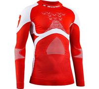 X-BIONIC Camiseta Unisex Energy Accumulator 4.0 Patriot con Cuello de Tortuga y Manga Larga Suiza