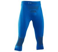 X-Bionic Energizer 4.0 Pants 3/4 Men, Capa de Base Pantalones Funcionales, Hombre, Opal Black/Arctic White, S