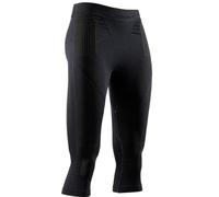 X-Bionic Energy Accumulator 4.0 Pants 3/4 Women Capa De Base Pantalones Funcionales, Mujer, Black, S
