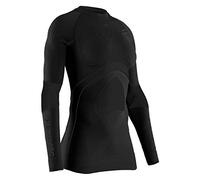 X-Bionic Energy Accumulator 4.0 Shirt Round Neck Long Sleeves Women Capa De Base Camiseta Funcional, Mujer, Black, L