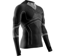 X-BIONIC Energy Accumulator Light Shirt Ls 1/2 Zip M - Hombre - Negro / Gris - talla L- modelo 2026