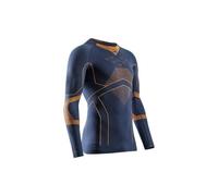 X-BIONIC ENERGY ACCUMULATOR LIGHT SHIRT LS (MARINE/ORANGE) Camiseta esquí hombre