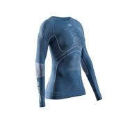 X-BIONIC ENERGY ACCUMULATOR LIGHT SHIRT LS (MINERAL BLUE/ARCTIC WHITE) Camiseta esquí mujer