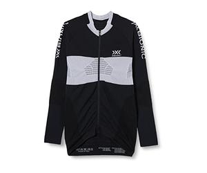 X-Bionic Invent 4.0 Cycling Zip Shirt Long Sleeves Men Bicicleta, Bicicleta De Montaña, MTB, T Shirt tee Shirt Camiseta con Bolsillos para Hombre Hombre (Pack de 1)