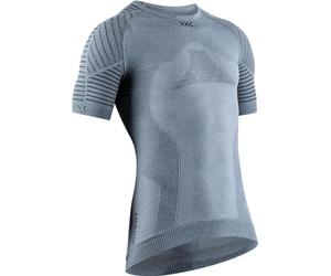 X-Bionic Invent 4.0 Lt Shirt Sh Sl Men, Camiseta, Hombre, Grey Melange/Anthracite, M