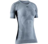 X-Bionic Invent 4.0 Lt Shirt Sh Sl Women, Camiseta, Mujer, Grey Melange/Anthracite, L