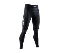 X-Bionic Invent 4.0 Running Pants Men, Pantalones Deportivos, Capa Base, Running Jogging Training Fitness Gym para Hombre, Hombre, Black/Charcoal, L