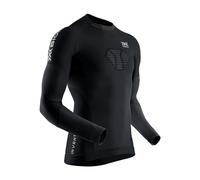 X-Bionic Invent 4.0 Camiseta de Running Speed para Hombre con Mangas Largas - Optimal Climate Control Technology for Enhanced Running Performance - Negro/Carbón, S