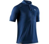 X-Bionic Invent 4.0 Travel Polo Shirt Sh Sl Men, Camiseta, Hombre, Navy/Blue, L