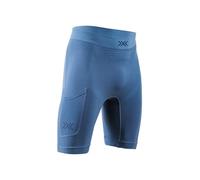 X-Bionic Xceed Run - Mallas cortas para hombre, Azul marino, XXL