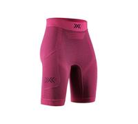X-Bionic Mallas Cortas Xceed Run Womens - Mallas de Running de Alto Rendimiento con tecnología HygroDiffuser y VectorSphere - Termorregulación y transpiración para el máximo Confort - Neo Rosa, L