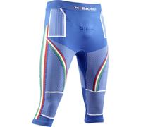 X-Bionic Energy Accumulator 4.0 Patriot Pantalones 3/4 - Equipamiento Deportivo de Alta tecnología para la regulación térmica y la protección, Ideal para los Deportes de Invierno - Italia, M