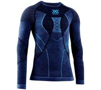 X-BIONIC MERINO SHIRT LG SL MEN, Océano oscuro/azul cielo, M