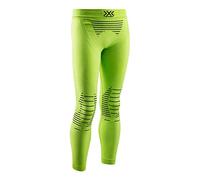 X-BIONIC Pantalones Infantiles Invent 4.0 Junior, Verde Lima/Negro, 8/9, Verde Lima Negro