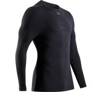 X-Bionic - Ropa interior térmica - Mightywool Shirt LS M Black de Lana - Talla L - Negro Negro L